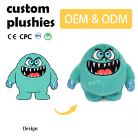 Peluche personnalisée Gohst avec accessoires, OEM ODM disponible, poupées en peluche, produit de personnage, peluche Kawai personnalisée Moscot