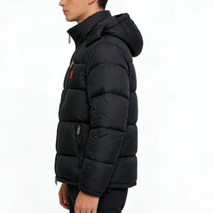Polo Qualité Originale 2025 Nouveau Style Ralf – Doudoune Classique Homme Chaude et Épaisse avec Capuche Amovible - Product Image 6