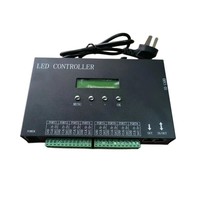Contrôleur LED DMX vers SPI H807SA DMX512, 8 canaux, protocole Artnet, pilote programmable pour WS2811 WS2812 WS2815 APA102