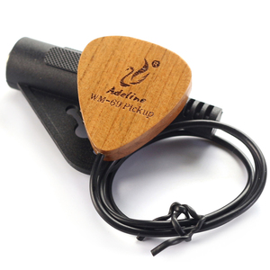 Personalizzazione in legno massello <span class=keywords><strong>WM</strong></span> 69 chitarra facile da installare Kahong Drum Ukulele Piezo Pickup chitarra Ukelele mandolino Adeline CN;GUA - Product Image 1