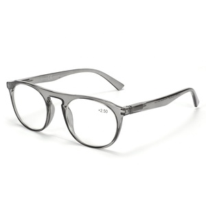 Gafas de lectura ópticas para lectores baratos, venta al por mayor, marco de plástico, redondas, optimum - Product Image 3