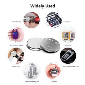 Pile bouton au lithium CR1632 3V, <span class=keywords><strong>CR</strong></span> 1220 1616 1620 2016 2025 2032 <span class=keywords><strong>2430</strong></span> 2450 - Product Image 4