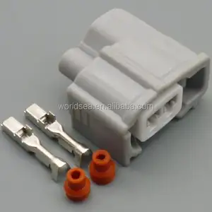 Connettore Femmina a 2 Pin/Vie per Iniettore Carburante <span class=keywords><strong>con</strong></span> Cavo a Pigtail per Honda Toyota Corolla RDX 6189-0611 - Product Image 1