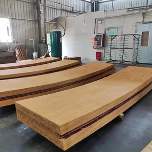 Doğrudan üretici 100% doğal lamine bambu tahta kontrplak ev kiriş