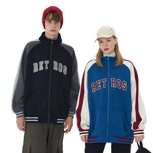 Chaqueta Varsity de Invierno para Hombre, Talla XXXL, con Patrón de Letras, Forro Polar, Bordado Personalizado, Parche de Chenilla, Servicio OEM - Product Image 1