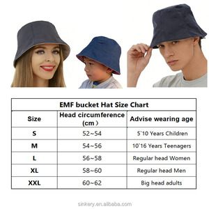 Chapeau anti-radiation EMF, casquette de protection, chapeau de pêcheur décontracté d'été <span class=keywords><strong>pour</strong></span> enfants, femmes et hommes - Product Image 6