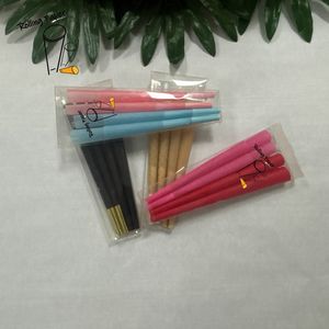 Papier à cigarettes de taille 84MM98MM109MM peut être personnalisé avec du papier pré-roulé coloré non blanchi. - Product Image 1