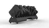Nouveau 12x60w multi-têtes Pixel tête mobile faisceau barre scène événement lumière pour Concert Disco Live Show