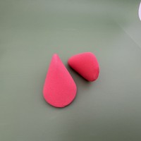 Éponge de maquillage hydrophile en forme d'alien, applicateur de fond de teint coussin, non-régulière, sans latex, double usage humide et sec
