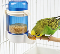Abreuvoir automatique rond pour oiseaux CT W131, grande capacité, en plastique, résistant aux chutes, accessoires pour cage à oiseaux, toutes saisons, Shanxi