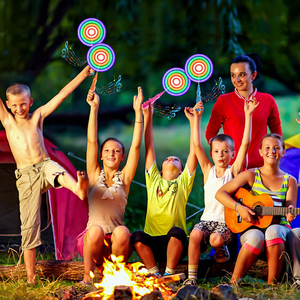 Varita de Molino de Viento LED Multicolor Luminosa para Niños, Regalo Novedoso para Fiestas, Regalos Festivos, Varita Giratoria de Arcoíris Brillante de Mano con Luces Intermitentes - Product Image 4