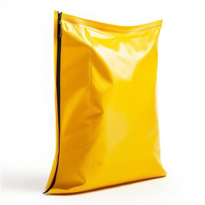 Sacchi per la Spazzatura Gialli con Cerniera per Carrello Nero, Capacità 64 L, Uso Domestico - Product Image 2