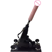 Automatische Teleskop-Stoßmaschine für Frauen-Masturbation, pumpende Sexmaschine mit einziehbarem Dildo – Sexspielzeug für Damen und Herren