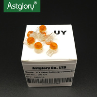 Connecteur UY de qualité normale comme le connecteur de 3M, 100 pièces, en blanc, similaire à rockshok, emballé dans une boîte blanche, AG-UY