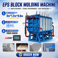 Machine à polystyrène expansé (EPS) - Machine à mouler des blocs de mousse EPS - Ligne de production de panneaux d'isolation en mousse EPS pour la fabrication de panneaux sandwich