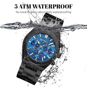 Reloj de Pulsera Casual Analógico de Marca Privada con Movimiento Original Japonés, Correa de Acero Inoxidable, Reloj de Cuarzo para Hombre de Negocios - Product Image 4