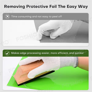 Herramienta de tintado de ventanas Foshio, herramientas de envoltura de vinilo, eliminación de película protectora, herramienta de agarre para pelar - Product Image 5