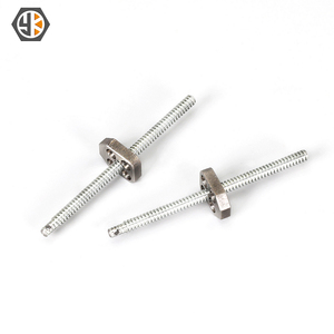 Tùy chỉnh TR8 ~ tr120 CNC gia công mang Đồng hạt hình thang thép không gỉ/Carbon thép din103 Acme dẫn vít chủ đề <span class=keywords><strong>Rod</strong></span> - Product Image 3