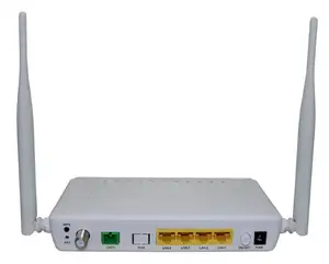 Peralatan serat optik GPON 4 port 2 port WIFI CATV WDM ONU