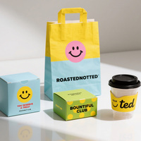 Boîtes rigides en papier kraft biodégradable pour le déjeuner, les bento, les sushis, l'emballage de livraison, les contenants pour aliments chauds, personnalisables avec une finition mate blanche