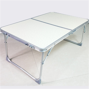 Mesa Plegable Portátil Pequeña y Moderna de Aluminio Rectangular para Acampar, Hacer Picnic, Muebles de Exterior, Mesa para Computadora y Barbacoa - Product Image 3