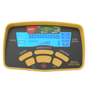 Metal Detector MD 9350 Yellow Digital Display Sound Alarm Archaeology Treasure Hunting Scrap Metal Detection - Product Image 2
