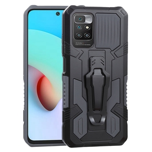 Custodia Ibrida TPU PC con Supporto e Clip per Cintura, Cover Pieghevole per <span class=keywords><strong>Xiaomi</strong></span> Redmi <span class=keywords><strong>10</strong></span> <span class=keywords><strong>Note</strong></span> <span class=keywords><strong>10</strong></span> <span class=keywords><strong>Pro</strong></span> <span class=keywords><strong>Max</strong></span> 11T - Product Image 1