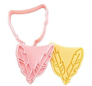 <span class=keywords><strong>Emporte</strong></span>-pièce 3D en relief pour biscuits, motifs dessin animé, plume et tente de l'homme primitif, pour la pâtisserie DIY - Product Image 4