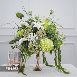 Flores de Rosa Artificiales de Seda Realistas y Coloridas DKB para Centros de Mesa de Boda - Venta al Por Mayor de Fábrica, Tamaño Personalizable - Product Image 3
