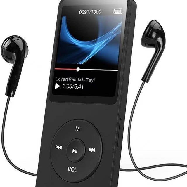 1.8 Inch Screen Portable Digital MP3 Player Lossless Sound Mini Walkman Music Player With Earphones Support TF Card for Student