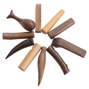 Poignées de théière en bois de noyer noir pour tasses en céramique et verre, pièces de vaisselle écologiques - Product Image 5