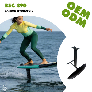 Hydrofoil en carbone Swiss Lake BSC 890 pour contrôle équilibré et performance fluide en freeride pour les riders de wing foil sur les eaux alpines AXIS - Product Image 1