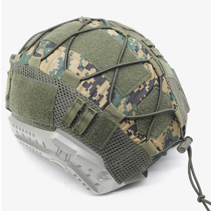 Hot-Sale Cordura FAST <strong>Helmet</strong> Cloth for <strong>Tactical</strong> Concealment, Lightweight Camo Cover Extension, CS <strong>Airsoft</strong> Gear - Product Image 1