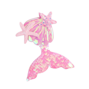 Étoile de mer coquille Sequin sirène princesse pince à cheveux conte de fées filles épingle à cheveux accessoires pour enfants enfants adolescent - Product Image 2