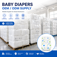 Couches bébé jetables en gros, couches bébé de qualité supérieure avec protection anti-fuites 3D, couches jetables Sleepy pour bébé