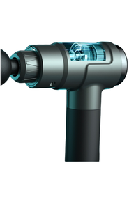 2024 Producto de tendencia Percusión de mano 7 cabezales de repuesto Masajeador de fitness con pantalla LCD Pistola eléctrica de masaje muscular - Product Image 5