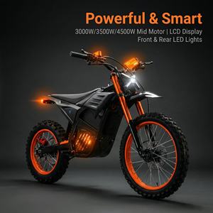 Motocicleta Todoterreno de 2000W, Batería de Litio de 60V 25Ah, Motor sin Escobillas de 130kg, Sensor Impermeable, 60-70km de Autonomía - Product Image 1
