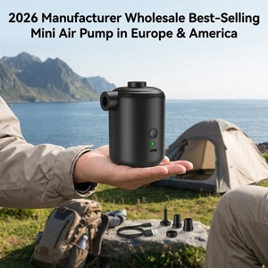 Compresseur d'air portable OEM2026 pour camping extérieur, pompe à air gonflable, matelas pneumatique, lit de camping, jouet de piscine, <span class=keywords><strong>sac</strong></span> sous vide - Product Image 1