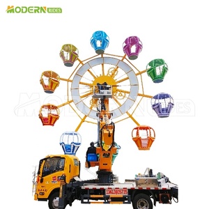 Équipements de parcs d'attractions, manèges de fête foraine, mini-grande roue à vendre - Product Image 2