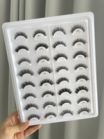 Dramatique Sexy Faux Cils Pas Cher Foxy 3D Cils Artificiels Fournisseur Fluffy Cat Eye Natural Strip Lashes