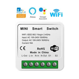 Fornitura di fabbrica eWelink WiFi e 2.4G Wireless Remote Controller Switch Set Smart Home Devices Adapter Support Google Assistant Alexa