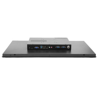 PC industriel tout-en-un 21,5 pouces avec support mural VESA, façade IP65, écran tactile capacitif 10 points, ordinateur tactile de bureau