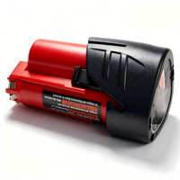 بطارية 18650 أصلية بديلة بسعر المصنع، خلايا بطارية ليثيوم كوبالت أكسيد صلبة 12 فولت 2600 مللي أمبير في الساعة، متوافقة تمامًا مع أدوات ميلواوكي