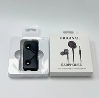 Casque intra-auriculaire filaire 3,5 mm avec transducteur dynamique, isolation du bruit et microphone pour téléphones Samsung Galaxy