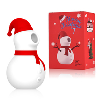 Weihnachtsmannmütze Schneemann Vibrator für Klitorale Brust- & Nippelstimulation