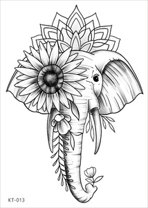 Barbardy Autocollants de <span class=keywords><strong>tatouage</strong></span> jetables populaires, colorés et magnifiques, motifs floraux sexy pour <span class=keywords><strong>bras</strong></span>, art corporel temporaire - Product Image 5