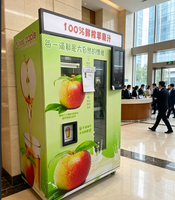 Distributeur automatique de jus de pomme frais 24h/24, haute qualité, directement de l'usine, haute rentabilité, distributeur automatique de jus de fruits en libre-service