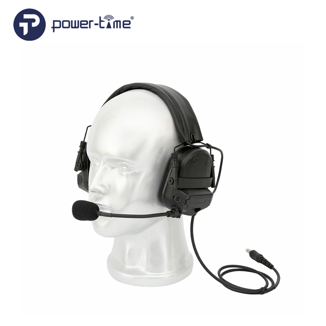 New Version Tactical Noise Canceling Wired Headset Voice Amplify 360 Situation Awareness Hearing Protection Headband Style