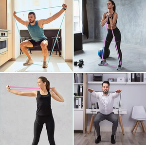Mở rộng chiều dài vải Resistance Bands cho làm việc ra tập thể dục Workout tập thể dục Stretch ban nhạc - Product Image 2