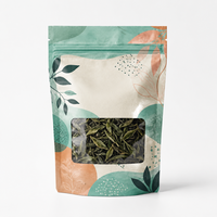 Sachets d'emballage alimentaire en plastique de qualité alimentaire, pochettes verticales refermables avec fermeture éclair et fenêtre, impression hélio, écologiques et recyclables pour aliments pour animaux de compagnie